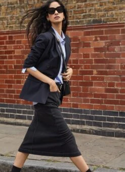 Oakleigh Organic Cotton Shirt | Ice Blue -Women Clothing Store baukjen oakleigh organic cotton shirt 30806605463665