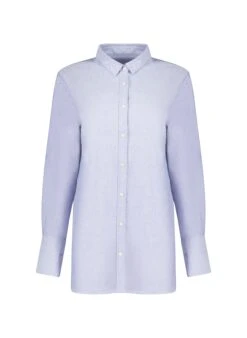 Oakleigh Organic Cotton Shirt | Ice Blue -Women Clothing Store baukjen oakleigh organic cotton shirt 30806605627505