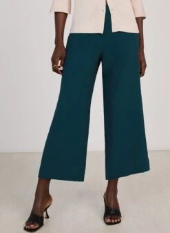 Olive Ecojilin Trousers | Dark Cedar -Women Clothing Store baukjen olive ecojilin trousers 30722541944945