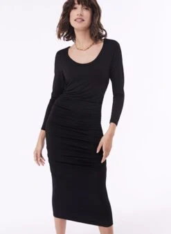 Petra LENZING™ ECOVERO™ Dress | Black 8 Petra LENZING™ ECOVERO™ Dress | Black -Women Clothing Store baukjen petra dress with lenzing ecovero 30809789038705