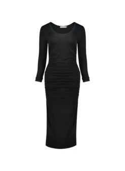 Petra LENZING™ ECOVERO™ Dress | Black 9 Petra LENZING™ ECOVERO™ Dress | Black -Women Clothing Store baukjen petra dress with lenzing ecovero 30809789071473