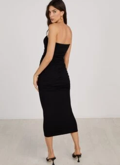 Rayne LENZING™ ECOVERO™ Dress | Caviar Black -Women Clothing Store baukjen rayne dress with lenzing ecovero 30722573631601