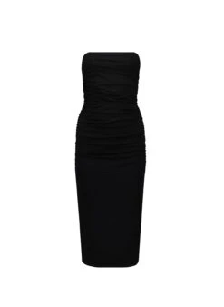 Rayne LENZING™ ECOVERO™ Dress | Caviar Black -Women Clothing Store baukjen rayne dress with lenzing ecovero 30722573664369