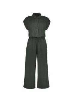 Rosie Hemp Jumpsuit | Khaki -Women Clothing Store baukjen rosie hemp jumpsuit 30722546040945