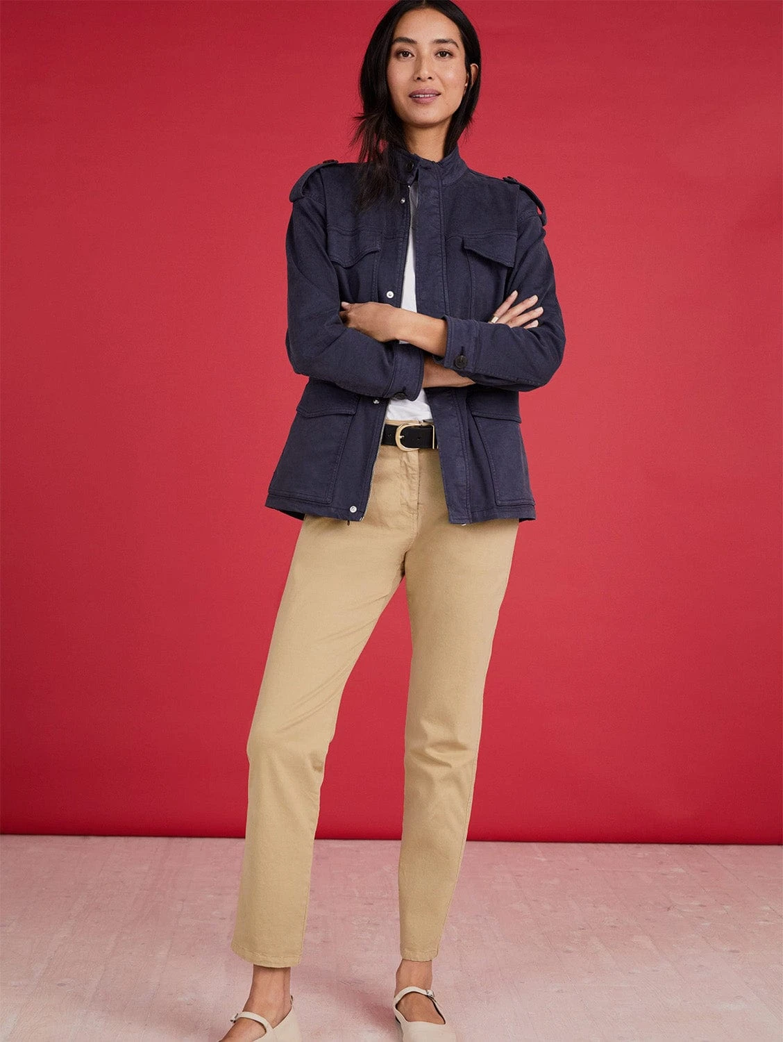 Tate Organic Cotton Slim Chino | Sand 3 Tate Organic Cotton Slim Chino | Sand