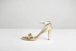 Bloom Vegan Leather High Heel Sandals | Gold 7 Bloom Vegan Leather High Heel Sandals | Gold -Women Clothing Store bloom gold high heels 30413281165425