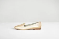 Bloom Vegan Leather Loafers | Gold -Women Clothing Store bloom gold slippers 30413308067953