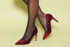 Bloom Mara Velvet Vegan Pointed Toe High Heel Pumps | Red 9 Bloom Mara Velvet Vegan Pointed Toe High Heel Pumps | Red -Women Clothing Store bloom mara red velvet pumps 30413298303089