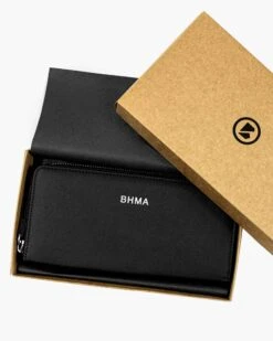 Bohema Mia Apple Leather Vegan Wallet | Black -Women Clothing Store bohema bohema mia women s apple leather wallet 29005169786993