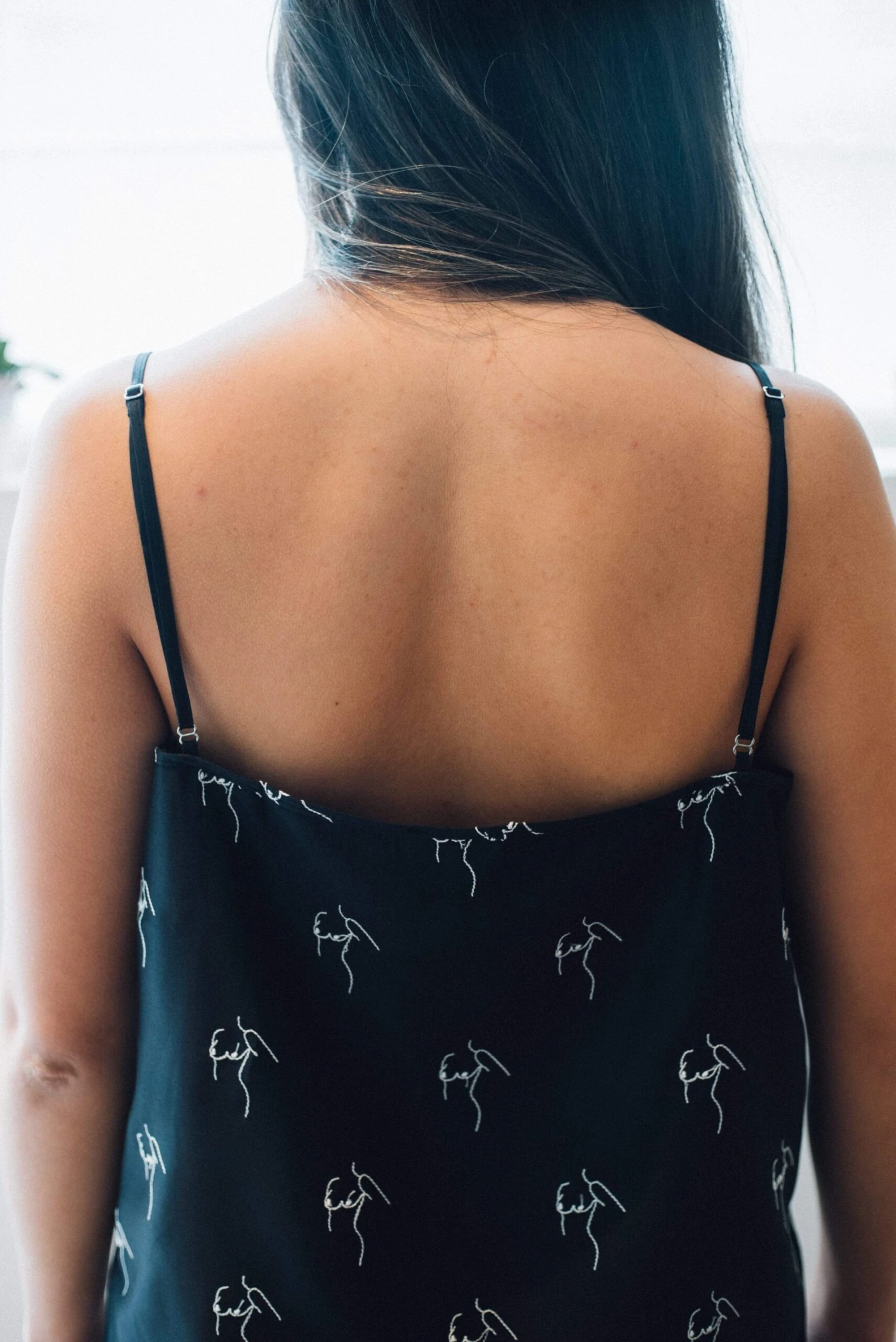 Character Edition Bamboo Vegan Silk Pyjama Camisole Set | Long 4 Character Edition Bamboo Vegan Silk Pyjama Camisole Set | Long - Image 2