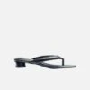 Olivia Vegan Leather Open Toe Mules | Black -Women Clothing Store collection and co black 41 olivia vegan leather open toe mules black 30737471438961