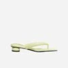 Olivia Vegan Leather Open Toe Mules | Yellow 1 Olivia Vegan Leather Open Toe Mules | Yellow -Women Clothing Store collection and co neon yellow 41 olivia yellow open toe mules 30737389191281