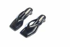 Olivia Vegan Leather Open Toe Mules | Black -Women Clothing Store collection and co olivia black open toe mules 30736836526193