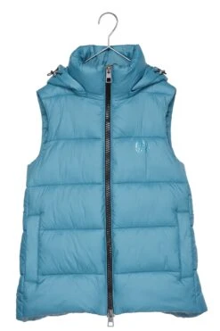 Arundel Hooded Vegan Vest | Sky Blue -Women Clothing Store culthread arundel in sky blue 29916377743473