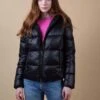 Colville Recycled Vegan Puffer Jacket | Black -Women Clothing Store culthread colville black 29173953691761