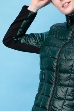Faraday Recycled Vegan Puffer Jacket | Planet Earth Green -Women Clothing Store culthread faraday recycled vegan puffer jacket planet earth green 29916379611249