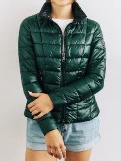 Faraday Recycled Vegan Puffer Jacket | Planet Earth Green
