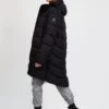 Portobello II Recycled Vegan Long Puffer Jacket | Black -Women Clothing Store culthread portobello ii black long puffer jacket 30286937325681