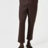 Men's Relaxed Smart Trouser | Taupe -Women Clothing Store cut pin xl men s relaxed smart trouser taupe 30777490473073