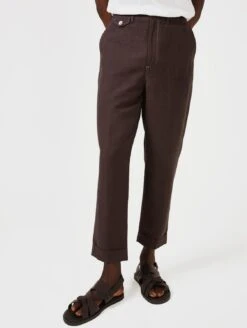 Men's Relaxed Smart Trouser | Taupe