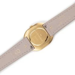 CYS5 Watch With White, Gold & Champagne Dial | Sand Vegan Leather Strap -Women Clothing Store cyssan cys5 gold champagne dial watch sand vegan leather strap 29306677297265