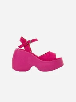 Barb Women's Chunky Wedges | Pink