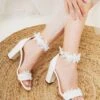 Dede Flower Vegan Leather Wedding Shoes | Ivory 2 Dede Flower Vegan Leather Wedding Shoes | Ivory -Women Clothing Store forever always dede flower vegan leather wedding shoes ivory 30742425665649