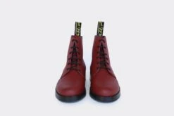 Blaze Apple Leather Vegan Ankle Boots | Burgundy 10 Blaze Apple Leather Vegan Ankle Boots | Burgundy -Women Clothing Store good guys don t wear leather blaze vegan ankle boots burgundy appleskin 30501302534257