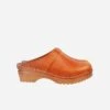Da Vinci Vegan Leather Clogs | Honey 2 Da Vinci Vegan Leather Clogs | Honey -Women Clothing Store good guys don t wear leather da vinci vegan leather clogs honey 28780096782449