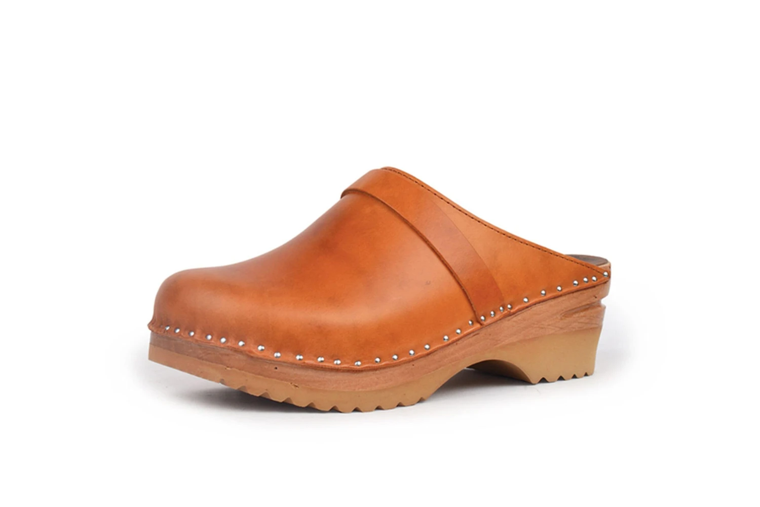 Da Vinci Vegan Leather Clogs | Honey 4 Da Vinci Vegan Leather Clogs | Honey - Image 2