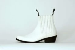 Duke Vegan Leather Cowboy Boots | White 8 Duke Vegan Leather Cowboy Boots | White -Women Clothing Store good guys don t wear leather duke vegan leather cowboy boots white 28111860433009
