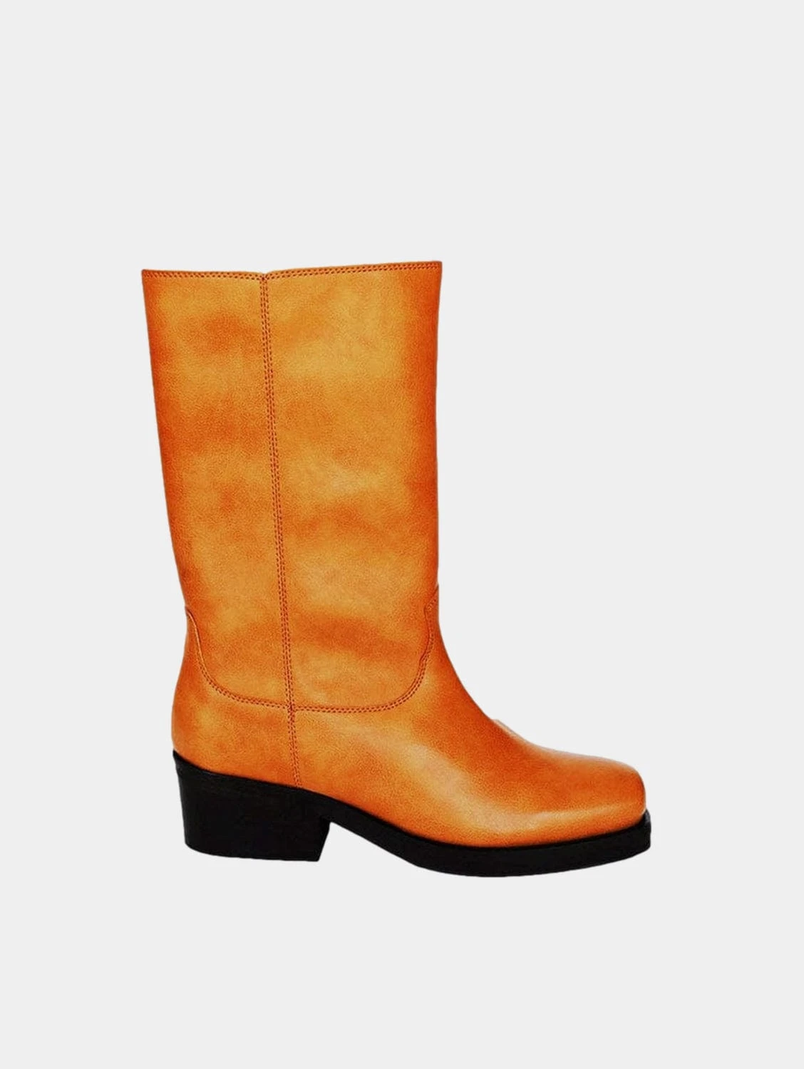 Willie High Top Vegan Leather Motorcycle Boots | Honey 3 Willie High Top Vegan Leather Motorcycle Boots | Honey