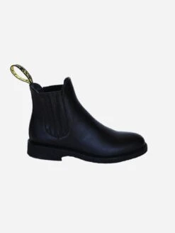 Jimmy Vegan Leather Dealer Boots | Black