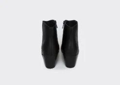 Nina Vegan Leather Heeled Ankle Boots | Black 11 Nina Vegan Leather Heeled Ankle Boots | Black -Women Clothing Store good guys don t wear leather nina 2 0 ankle boots black 29142700097649