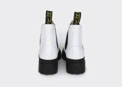 Oliver Vegan Leather Chelsea Boot | White -Women Clothing Store good guys don t wear leather oliver vegan chelsea boots white 29096245035121