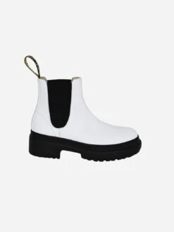 Oliver Vegan Leather Chelsea Boot | White