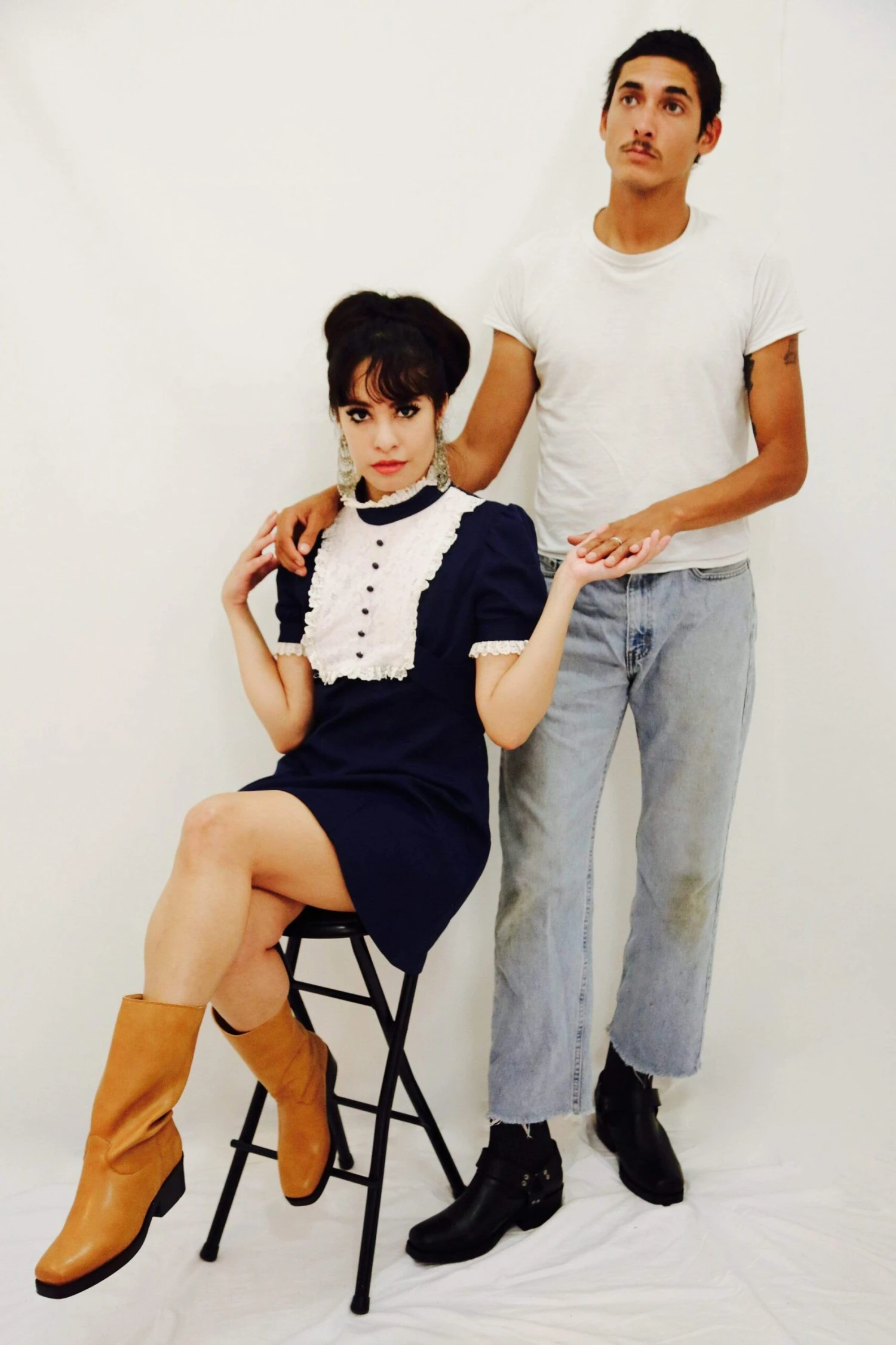 Willie High Top Vegan Leather Motorcycle Boots | Honey 5 Willie High Top Vegan Leather Motorcycle Boots | Honey - Image 3