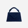 Stef Vegan Leather Croc Mini Bag | Midnight Navy 2 Stef Vegan Leather Croc Mini Bag | Midnight Navy -Women Clothing Store hemincuff midnight croc one size pre order stef mini midnight navy 30518456975473