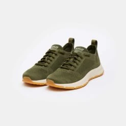 Women's Hylo Light Vegan Trainers | Khaki -Women Clothing Store hylo athletics women s hylo light khaki 30743564550257