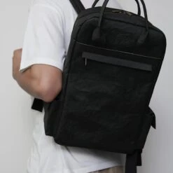 Verlan Vegan Leather Wood Backpack | Black -Women Clothing Store immaculate vegan verlan vegan leather wood backpack black 30506172612721