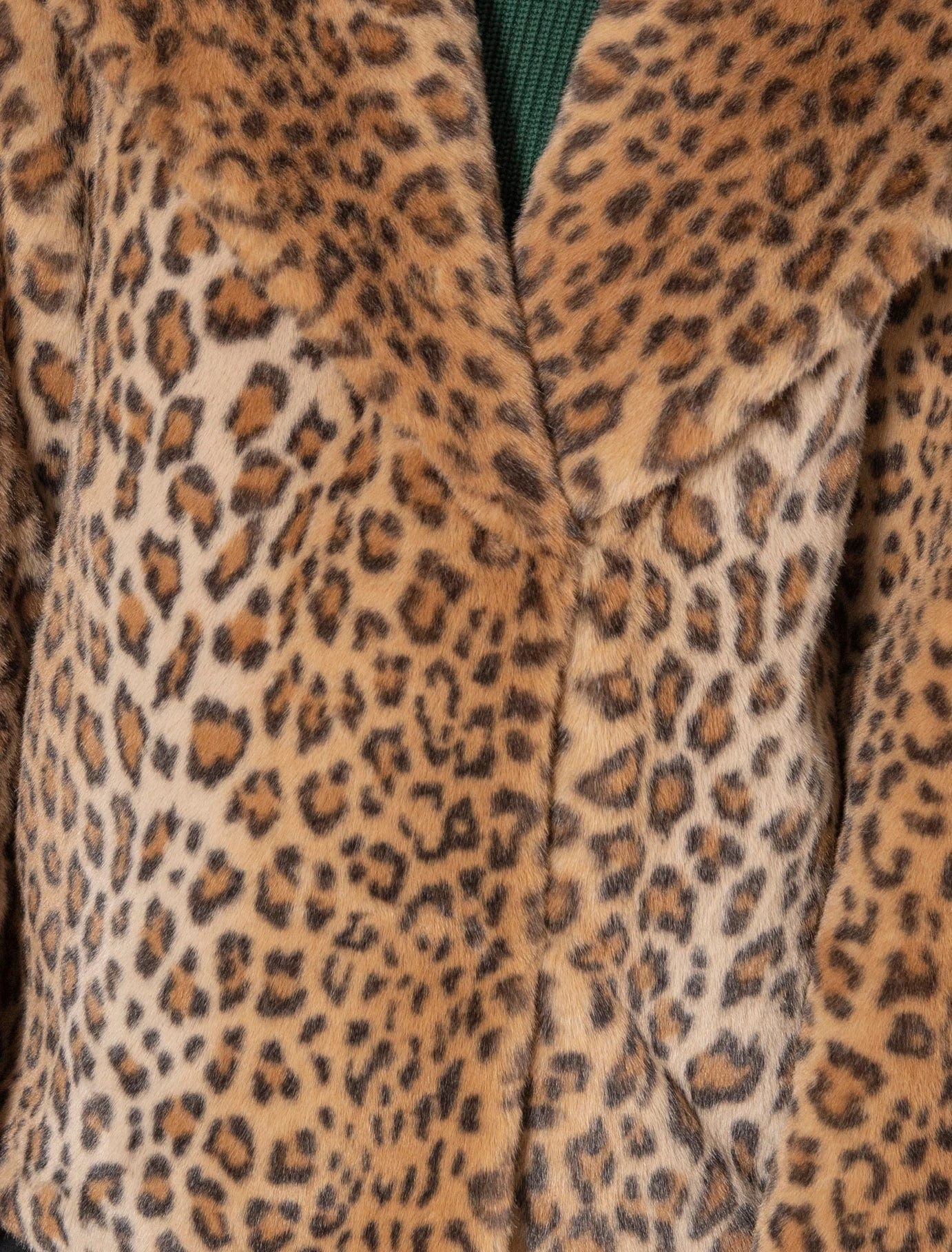 Signature Lena Recycled Vegan Fur Jacket | Leopard 5 Signature Lena Recycled Vegan Fur Jacket | Leopard - Image 3