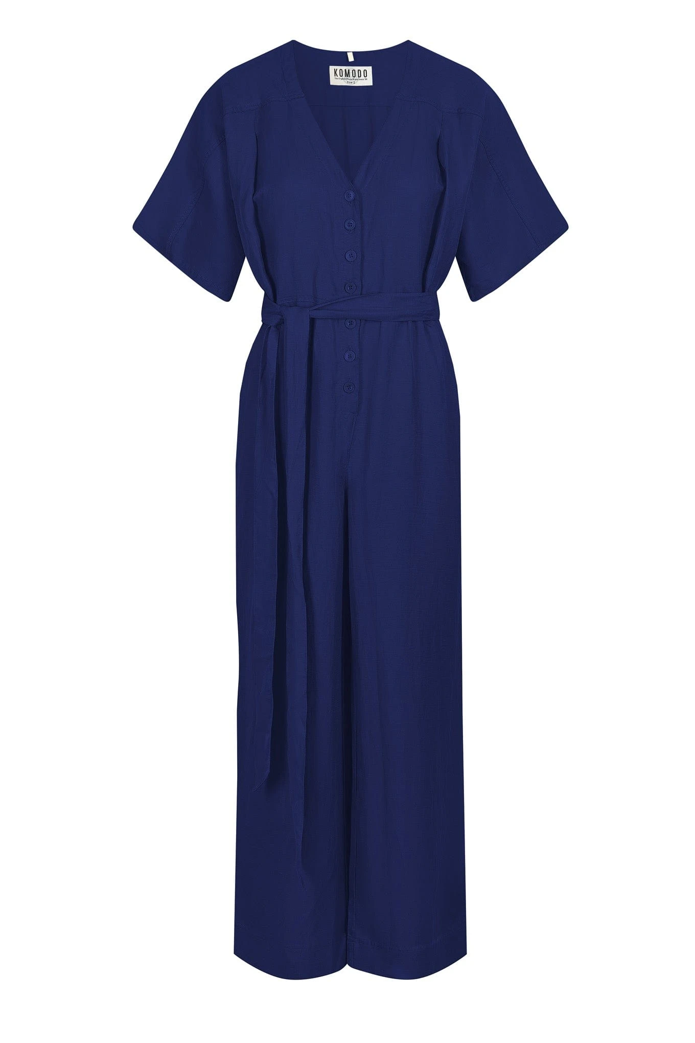 Komodo Astir Tencel™ & Linen Jumpsuit | True Navy 4 Komodo Astir Tencel™ & Linen Jumpsuit | True Navy - Image 2