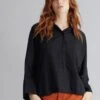 Komodo Kimono Tencel Shirt | Black -Women Clothing Store komodo black size 1 uk 8 eur 36 kimono tencel shirt black 30363522007153