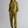 Komodo Evie Organic Cotton Joggers | Olive -Women Clothing Store komodo evie organic cotton joggers olive 30174336057457