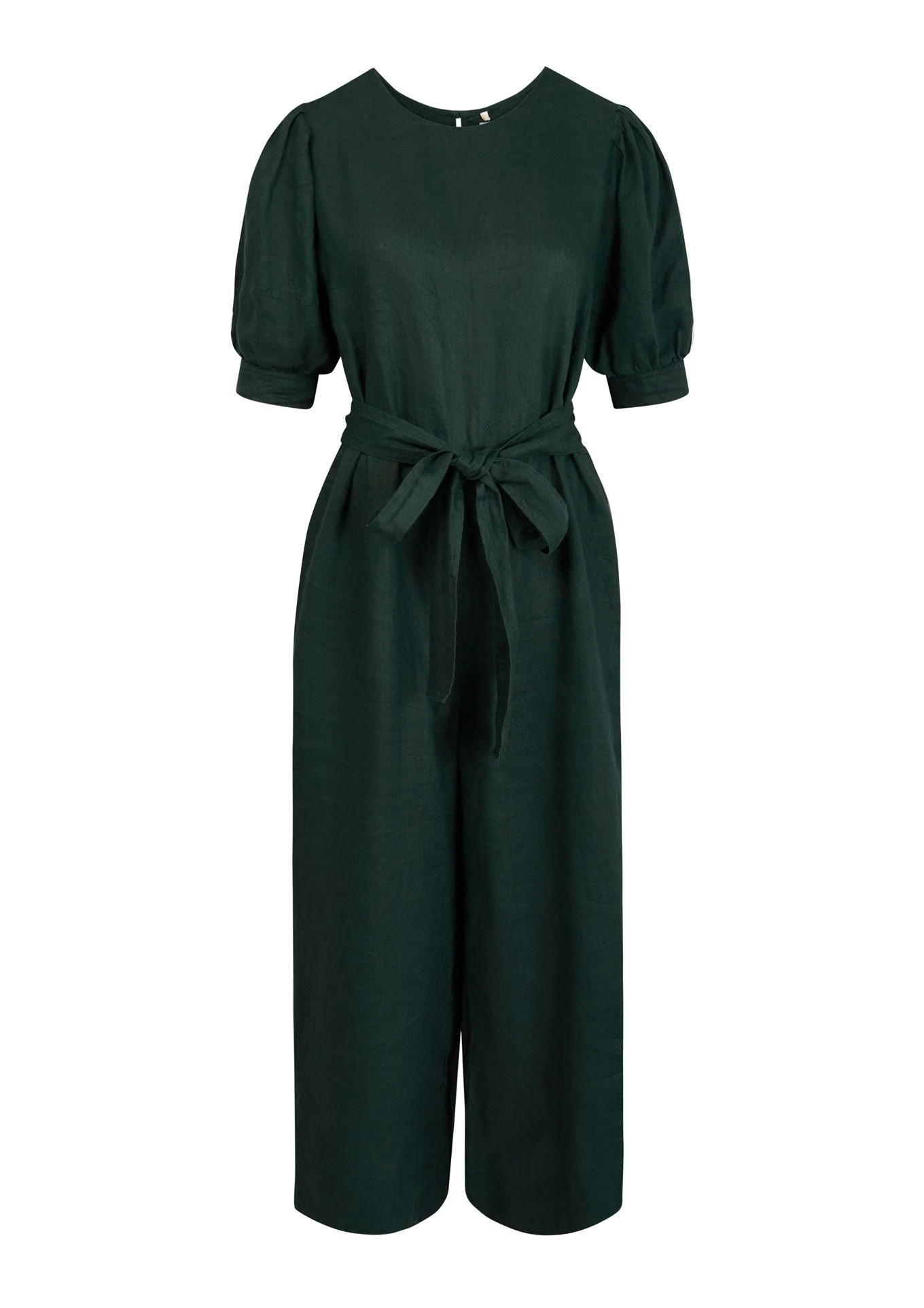 Komodo Faye Organic Linen Jumpsuit | Teal Green 4 Komodo Faye Organic Linen Jumpsuit | Teal Green - Image 2