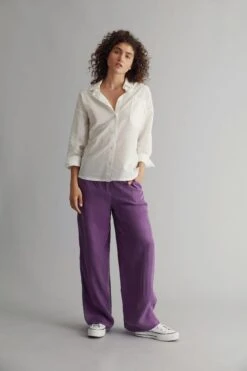 Komodo Hanako Organic Cotton Shirt | White -Women Clothing Store komodo hanako organic cotton shirt white 30666322247793