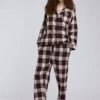 Komodo Jim Jam Women's Organic Cotton Pyjama Set | Maroon