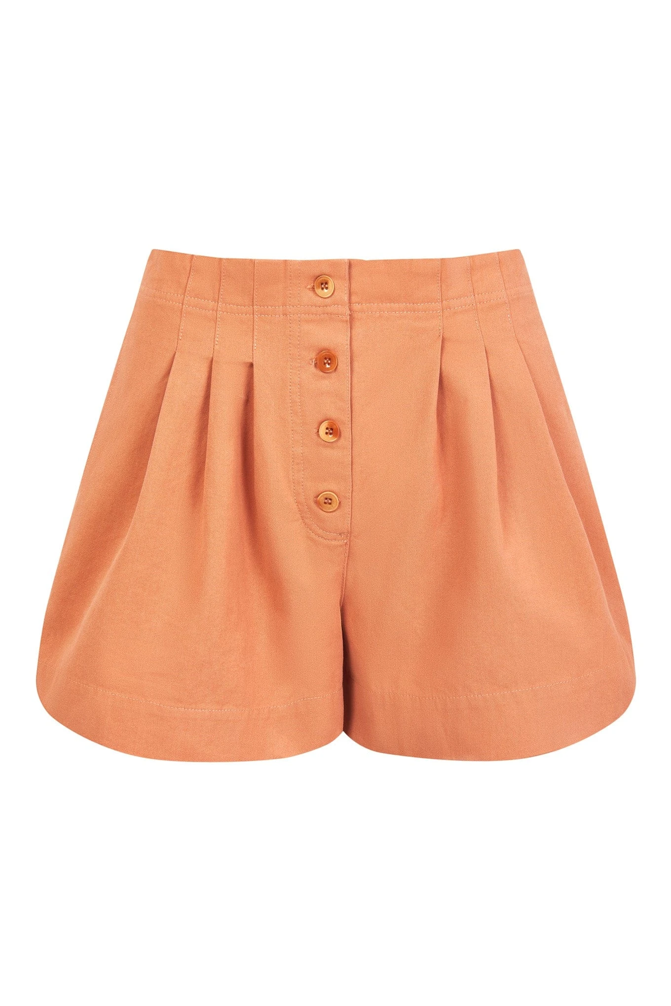 Komodo Laela Organic Cotton Shorts | Orange 4 Komodo Laela Organic Cotton Shorts | Orange - Image 2