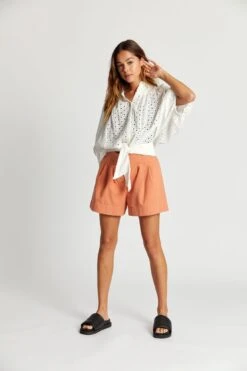 Komodo Magic Organic Cotton Blouse | Off White -Women Clothing Store komodo magic organic cotton blouse off white 30722487550065