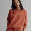 Komodo Dawn Organic Cotton Jumper | Clay 1 Komodo Dawn Organic Cotton Jumper | Clay -Women Clothing Store komodo size 1 uk 8 eur 36 dawn sweater gots organic cotton clay 30678937960561